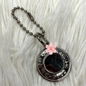 1" Coach Metal Circle Replacement Hangtag Hang Tag Bag Charm